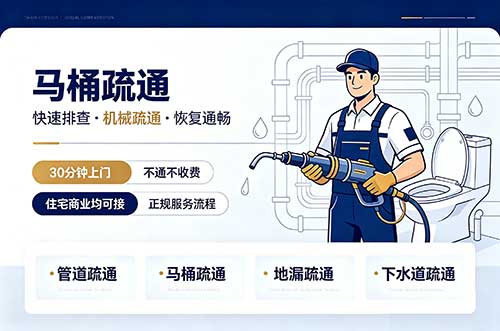 喀什马桶疏通