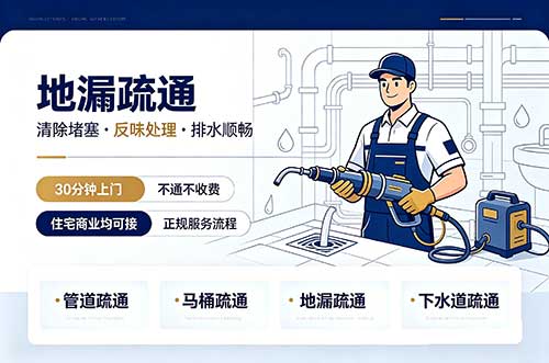 喀什地漏疏通