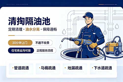 喀什清掏隔油池